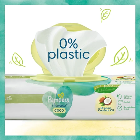 Harmonie wet wipes, 42 pcs, Pampers