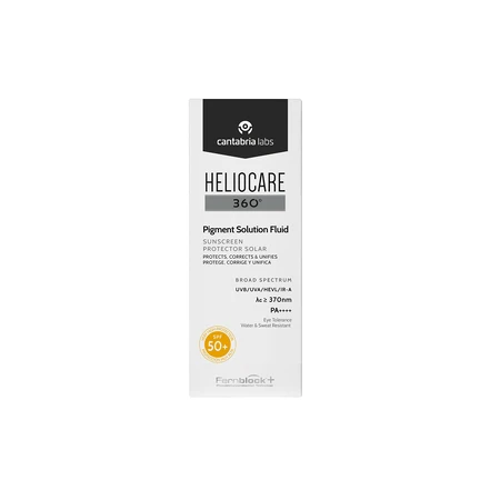 Sun protection fluid SPF50+ Heliocare 360º Pigment Solution, 50 ml, Cantabria