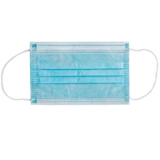 GIMASK Maskers Chir.T2 Azure 10st