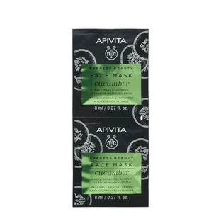 Apivita Intense Hydration Face Mask Cucumber 2x8ml
