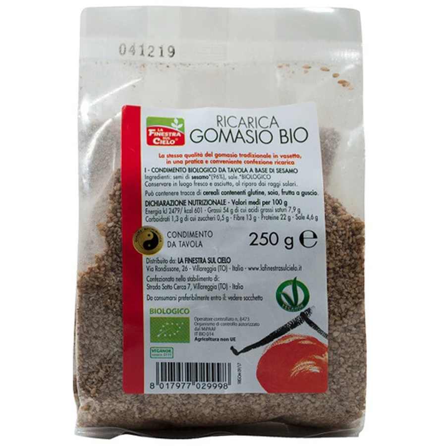 GOMASIO REFILL 250G ORGANIC