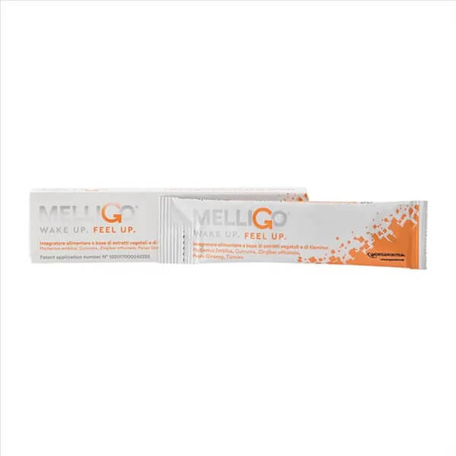 Melligo gel complemento alimenticio uso oral stick 10 ml