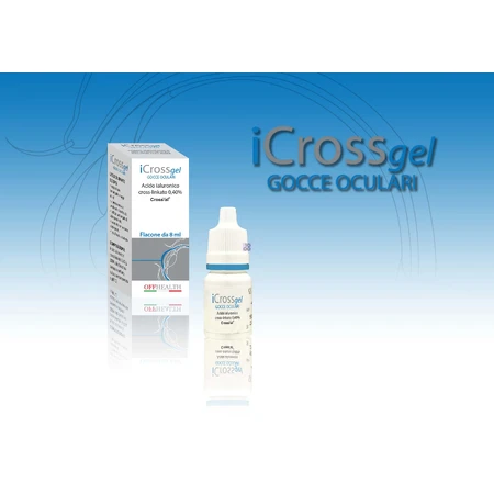 iCross gel smerende oogheelkundige oplossing, 8 ml, Off Italia