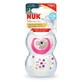 Silicone soother M2 Star Day&amp;amp;Night, 2 pieces, 6-18 months, Nuk