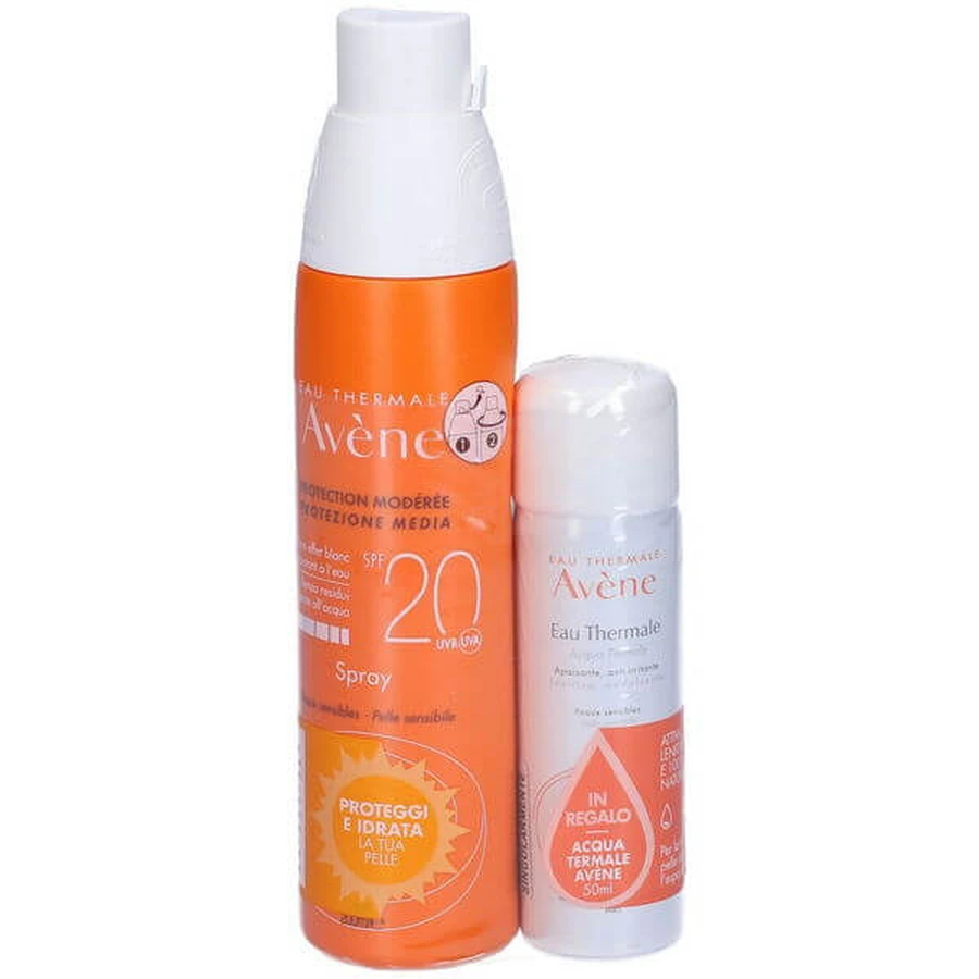 Avène Spray Spf20 + Thermisch Water Spray