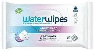 WATERWIPES ADULT SALV 30PCS