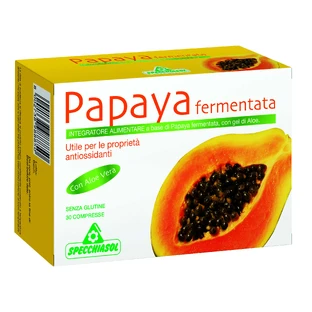Papaya Fermentada con Gel de Aloe 30 Cápsulas
