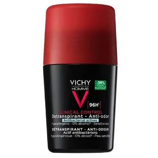 Vichy Homme Desodorante Roll-On 96h Clinical Control, 50 ml