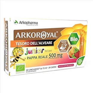 ArkoRoyal Gelée Royale Junior Bio 20 Ampoules