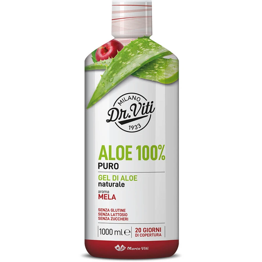 Aloe 100% reines Apfelaroma 1 Liter