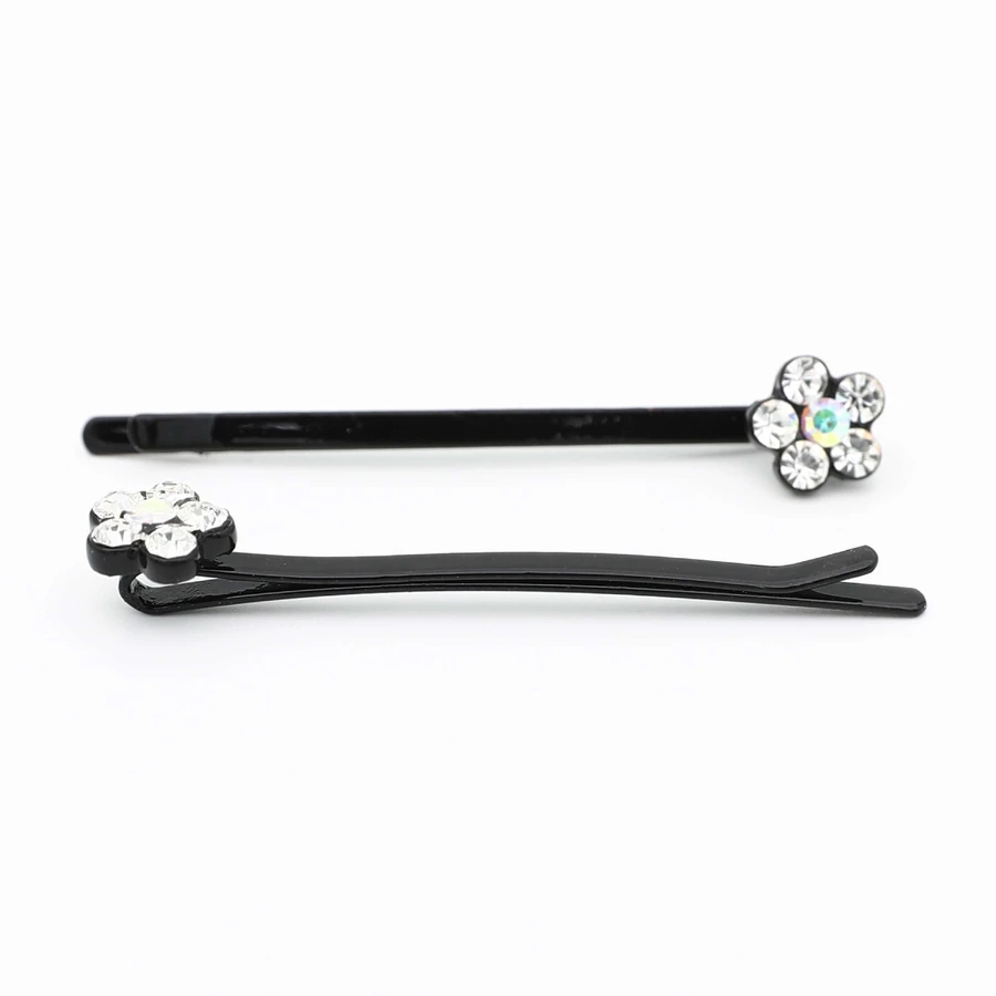 IB ACC CLOTHESPIN FLOWER STRAS 254 X2