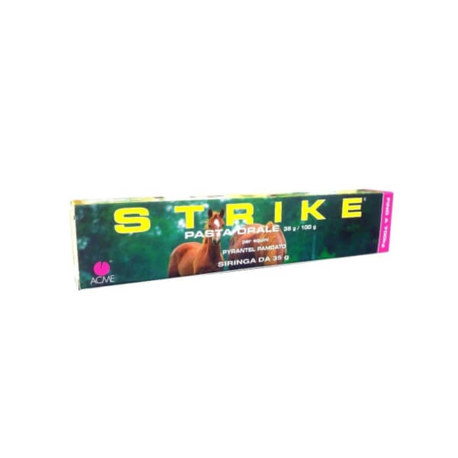 Strike orale pasta voor paarden 1 spuit 35g