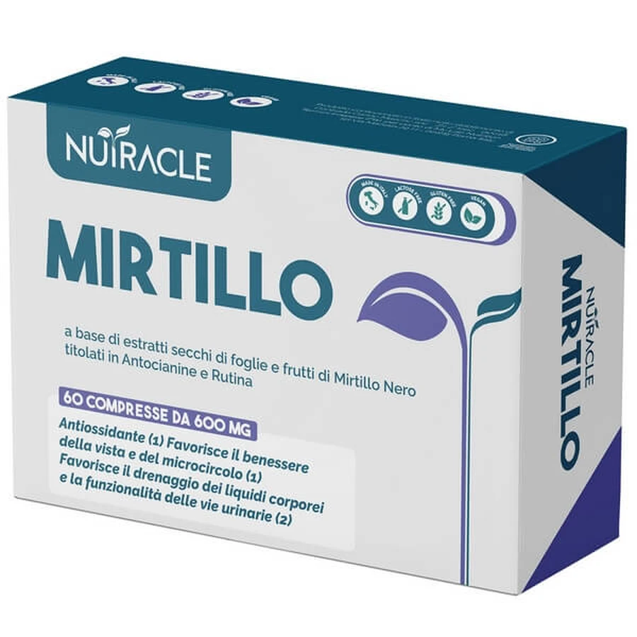 Nutracle Blueberry 60 Tablets