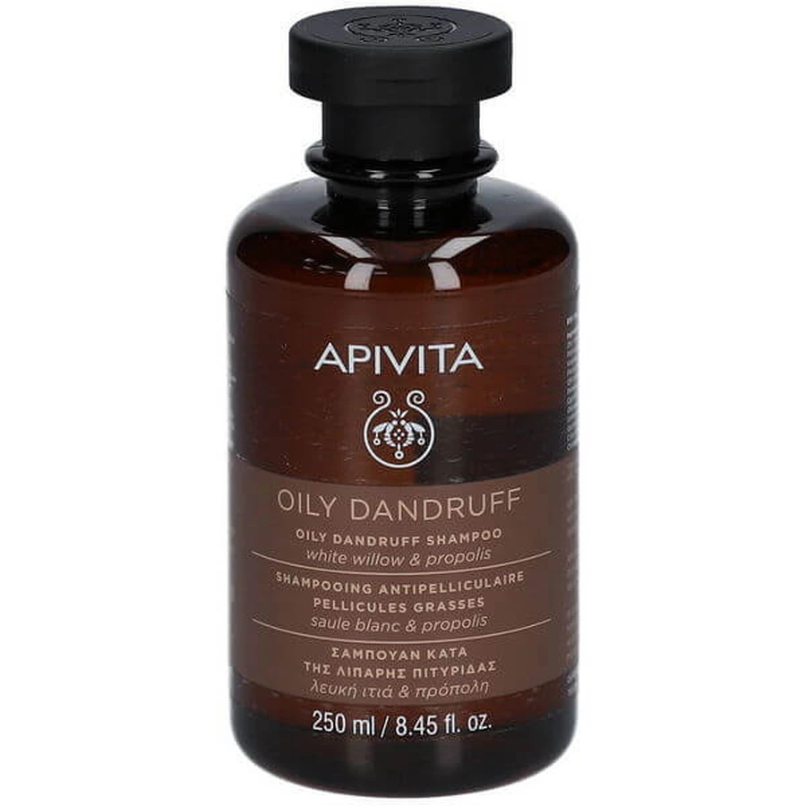 Apivita Shampooing Cheveux Gras Pellicules Propolis & Menthe 250ml
