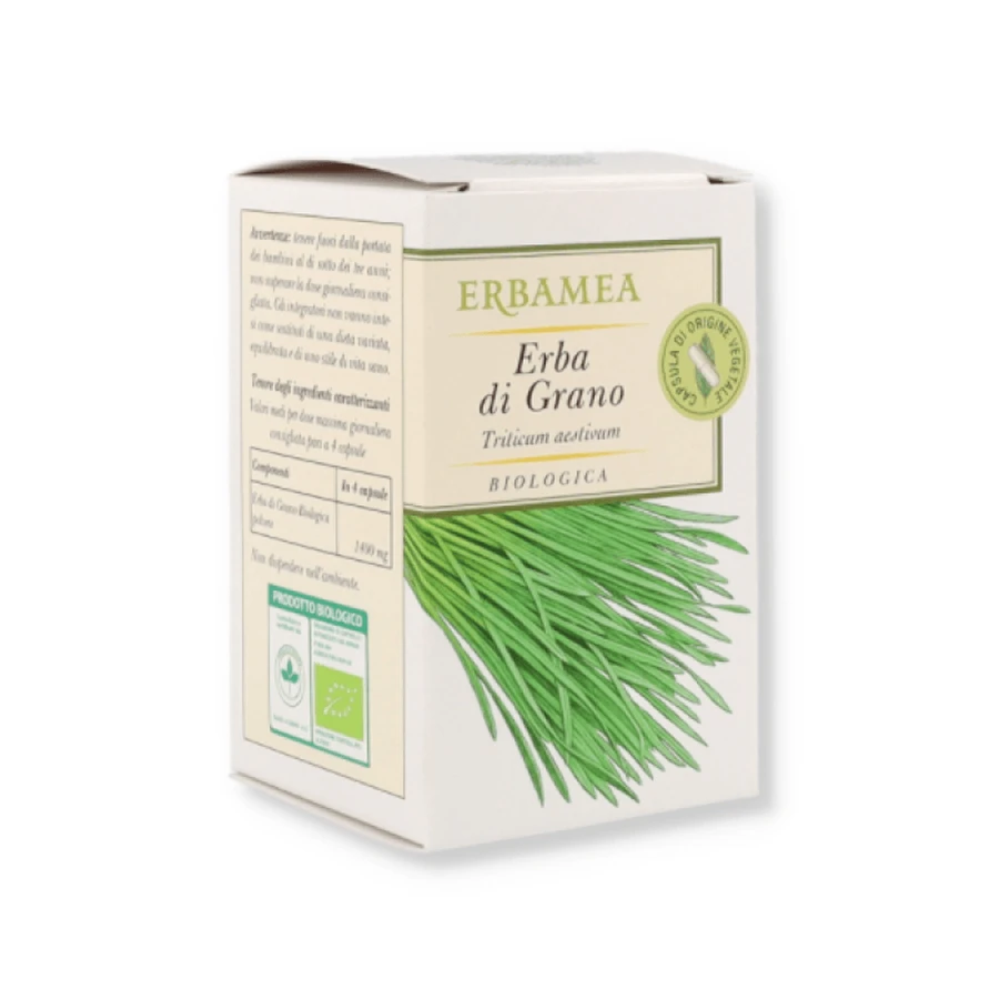 Wheat Grass ERBAMEA 50 Capsules