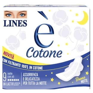 LINES E' COTTON NIGHT 9PCS