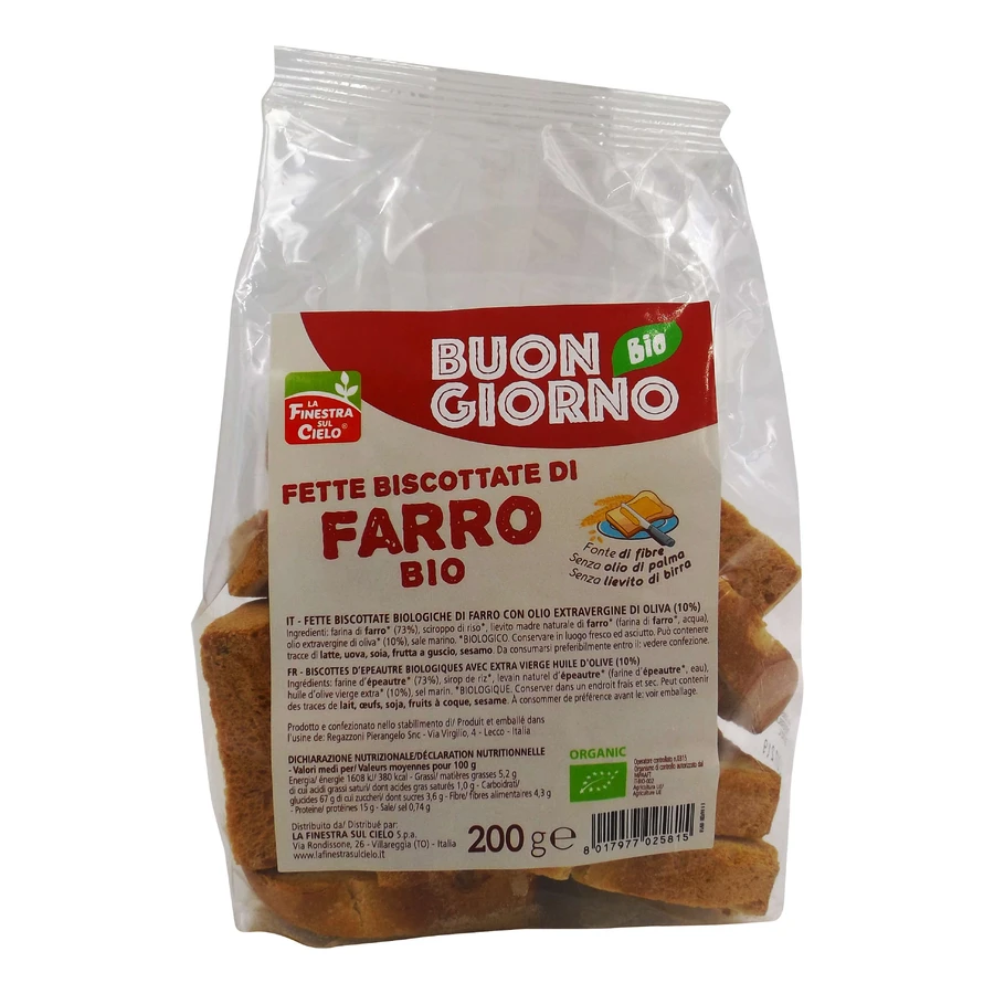 FsC Fette Bisc.Farro S/Liev.