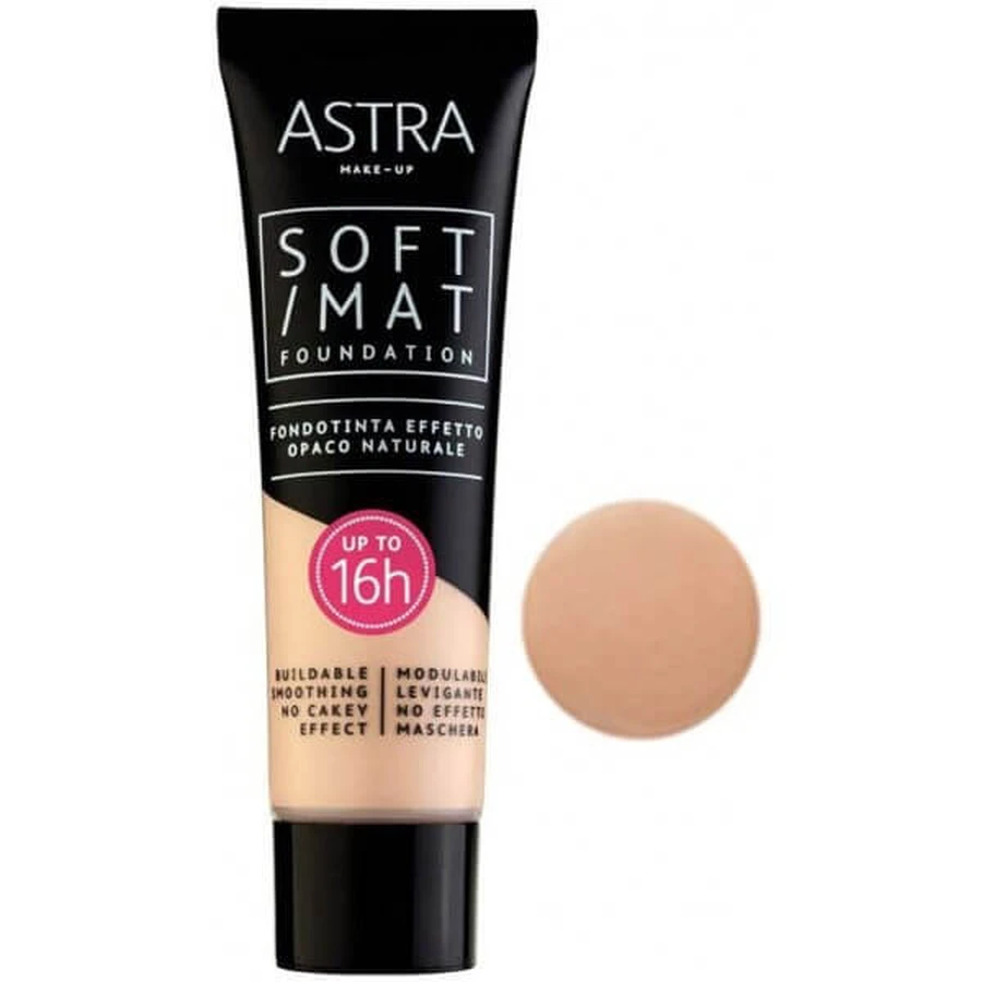 ASTRA SOFT MATTE FOUNDATION NATUURLIJK EFFECT 05 HONING