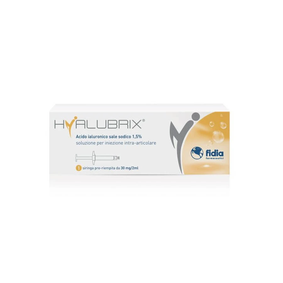 Hyalubrix syringe with hyaluronic acid 30 mg/2 ml