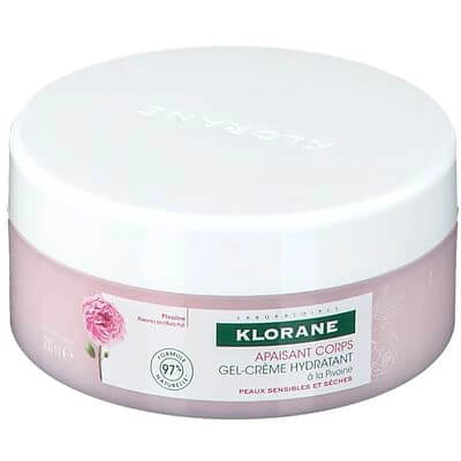 Klorane Gel Crème Hydratant à la Pivoine 200 Ml