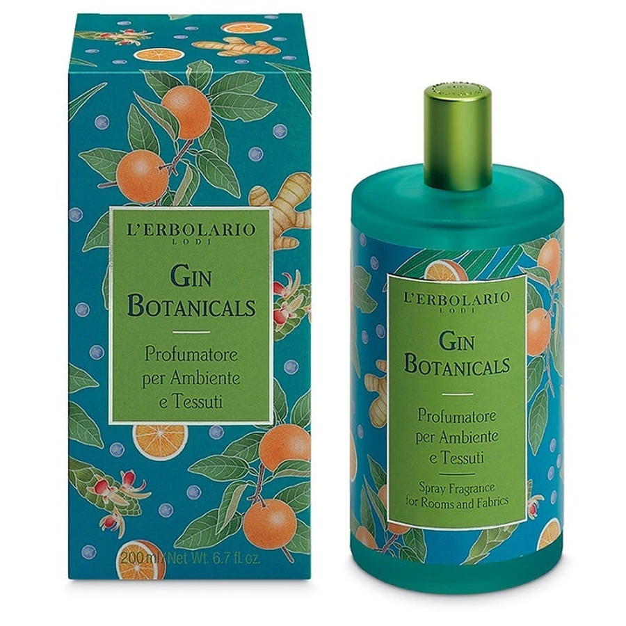 L'Erbolario Gin Botanicals ruimte- en stoffenparfumeur