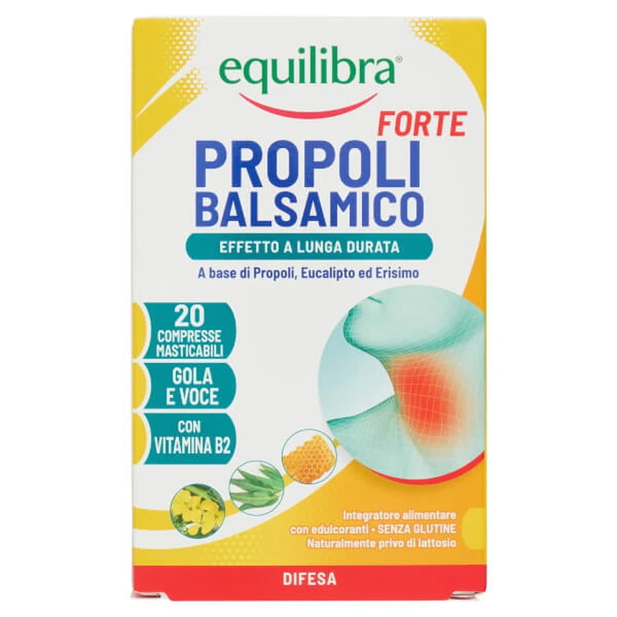 Equilibra propolis balsamico forte 20 tabletten