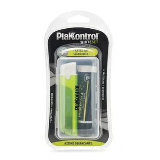 Weißes Set PlaKKontrol® 1 Reise-Set