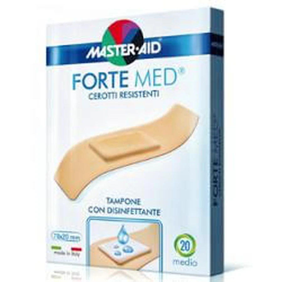 M-AID FORTE MED CER GR 100PCS
