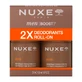 Nuxe men boost duo 24h bescherming roll-on deodorant