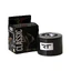 Ruban kinésiologique premium noir, 5cm x 5m, REA Tape