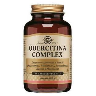 Solgar Quercitin Complex 50 pflanzliche Kapseln Vitamin C Immunsystem