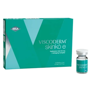 Viscoderm Skinko' Jeringa Intradérmica Y Ácido Hialurónico 32 Mg 10 Viales 5 Ml
