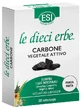 Esi Le Dieci Erbe Carbón Vegetal Activo 30 Naturcaps
