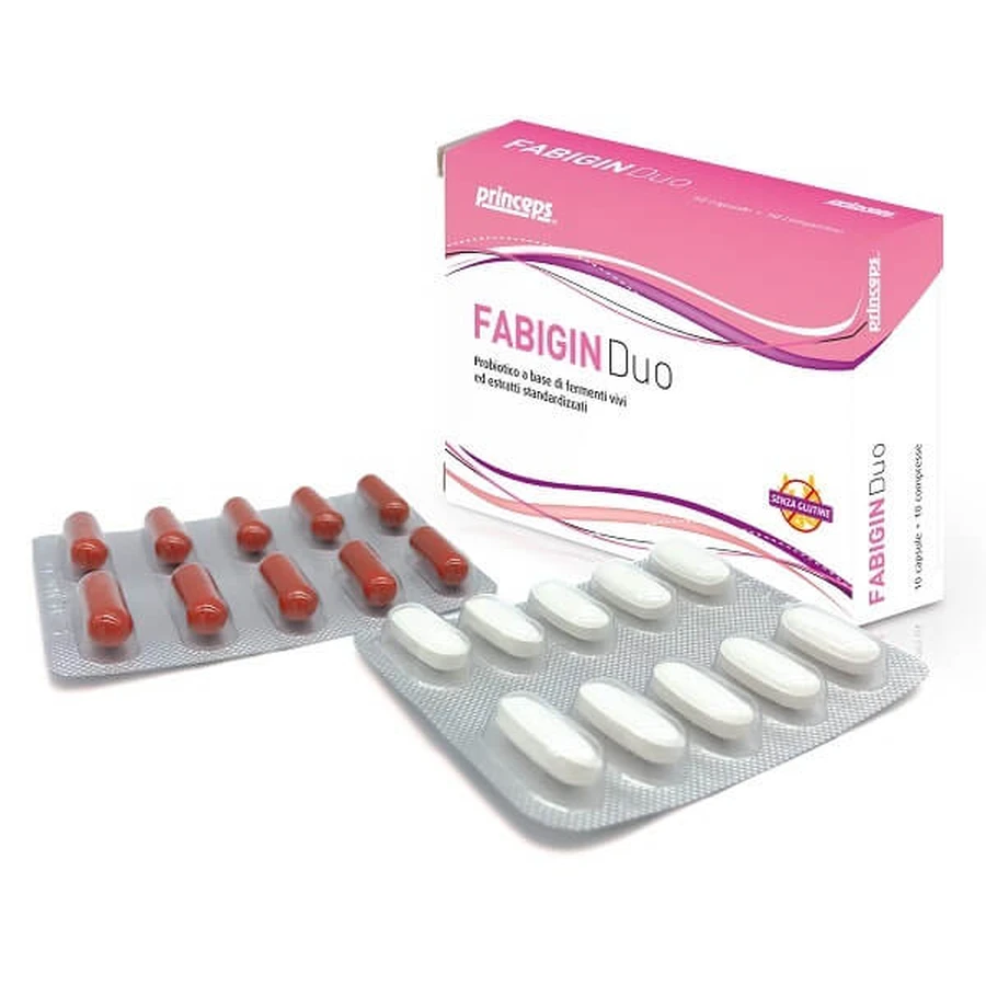 Princeps Fabigin Duo Dietary Supplement 10 Capsules + 10 Tablets