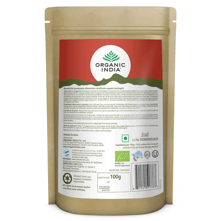 Brahmi Bacopa en polvo, 100 g, Bio India