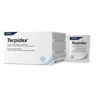 TERPIDEX WIPES DET PALPEBR