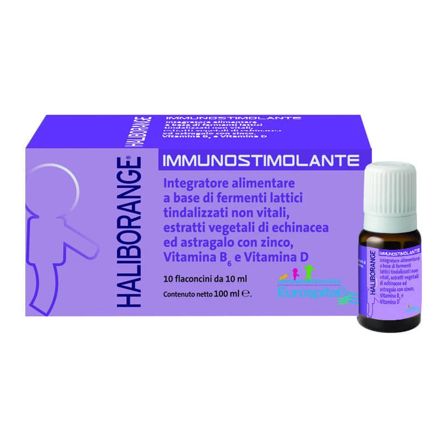 Haliborange Suplemento Inmunitario Vitamina D3 10 Viales Niños