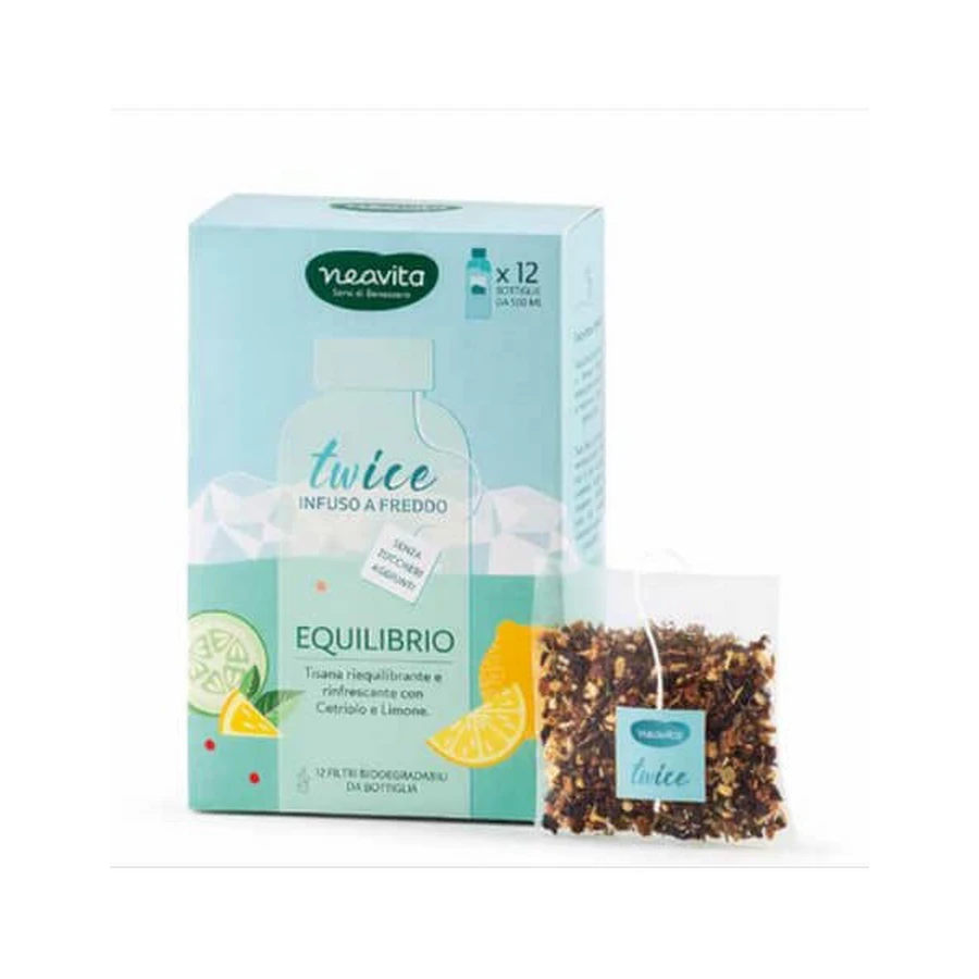 Neavita Twice Balance Kräutertee Filter To Go 12 Stück