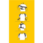 Posture corrector, adjustable 71.1-121.9 cm, Futuro