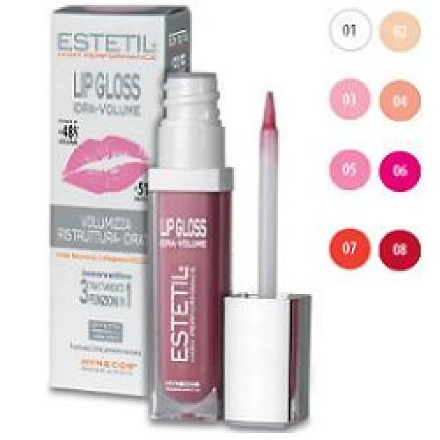 Estetil Lipgloss Hydravolume Sweet Rose 03 6.5ml