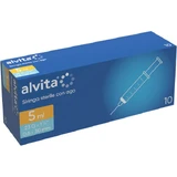 Alvita Syringe 5ml Model G23 10 Pieces