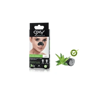 Zwarte strepen gezicht Oxy Esthétique 8 pleisters