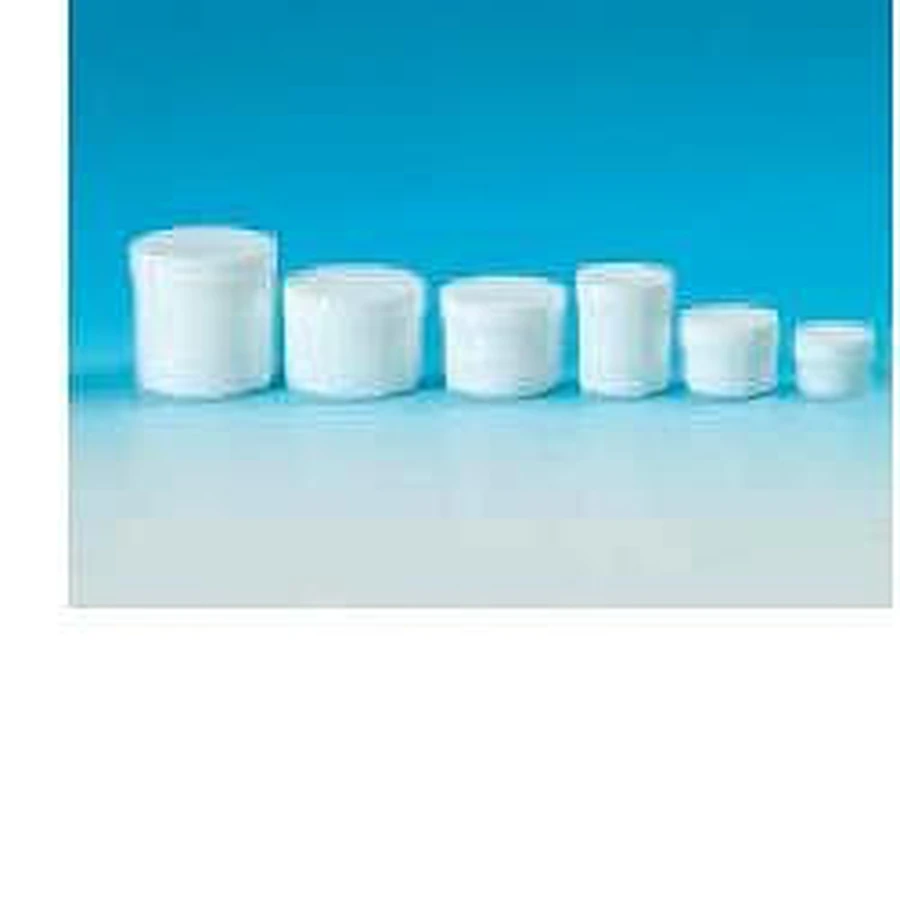 White Polypropylene Jar Screw Lid Cc 50