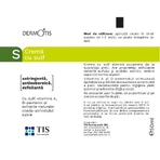 Crema de azufre DermoTis, 50 ml, Tis Farmaceutic