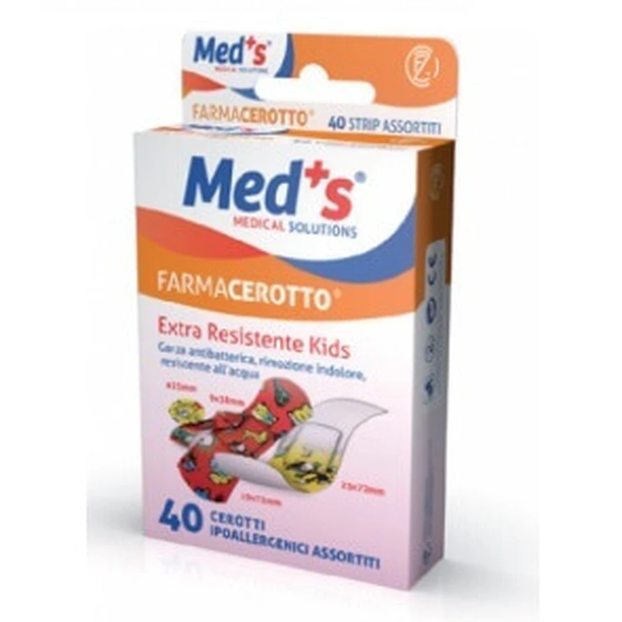 CER MEDS STRIPS KINDEREN KONT 40ST