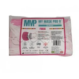 Mymask Pro Ii Chir Fuxia 10pcs