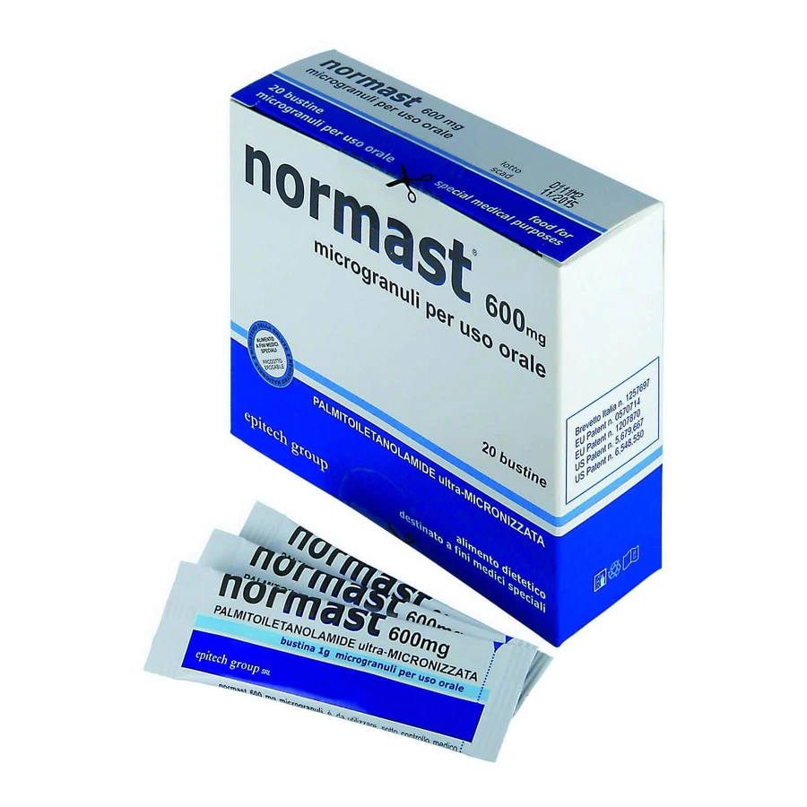 Normast 600 mg in sachets voor het welzijn van zenuwweefsel