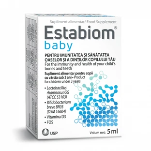 Estabiom Baby gotas orales, 5 ml, USP Rumanía