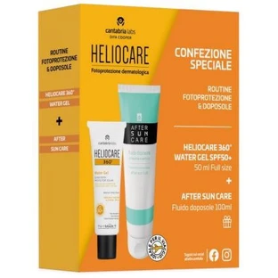 Heliocare 360 Routine Kit Water Gel SPF50+ + After Sun Gezicht