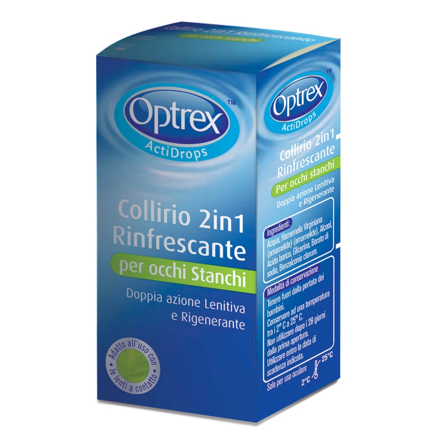Optrex Actidrops 2-in-1 Refreshing Eye Drops